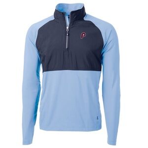 ✨BNWT - Philadelphia Phillies Blue Long Sleeve Quarter Zip Pullover - size L✨